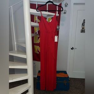 LE LIS Red jumpsuit